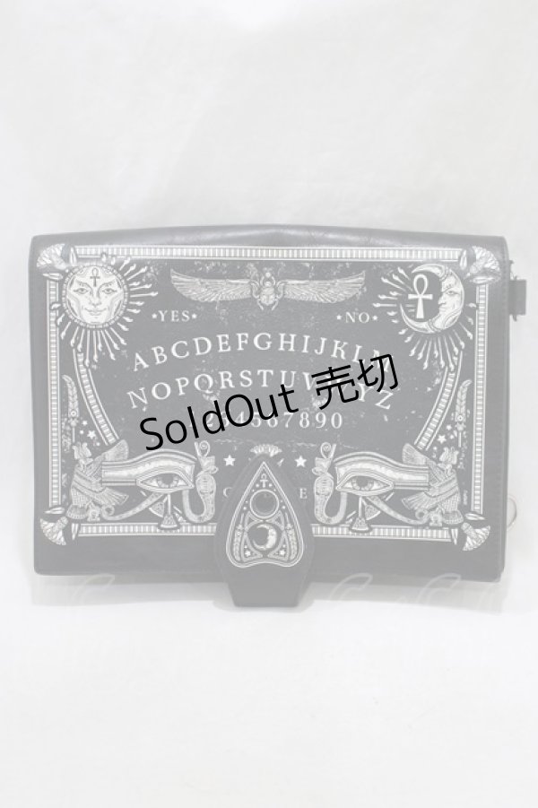 画像1: Restyle / OUIJA BOARD BAG  黒 H-25-01-23-3045-GO-BG-KB-ZH (1)