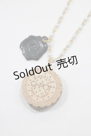 画像: Q-pot. / Round Milk Biscuit Pearlネックレス   H-25-01-23-3049-QP-AC-KB-ZH