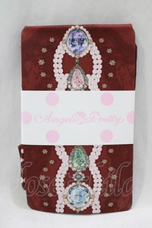 画像: Angelic Pretty / Dreamy Jewelタイツ  ワイン H-25-01-24-050-AP-ZA-NS-ZH