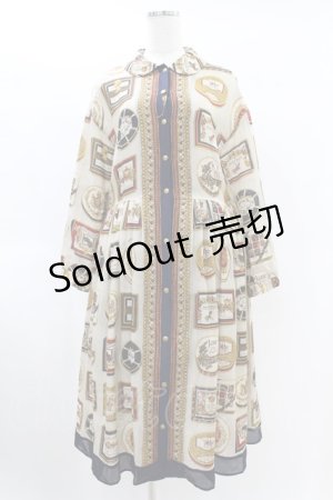 画像: Jane Marple / Royal chocolateコレットドレス  ネイビー H-25-01-24-1024-JM-OP-KB-ZH