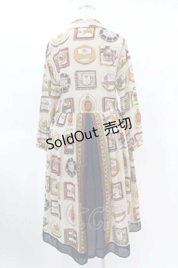 画像2: Jane Marple / Royal chocolateコレットドレス  ネイビー H-25-01-24-1024-JM-OP-KB-ZH (2)