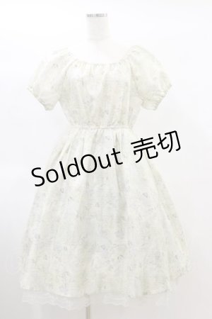 画像: axes femme / ピクトリアルプリントワンピース M イエロー H-25-01-25-078-AX-OP-NS-ZH
