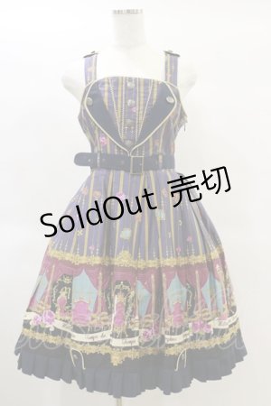 画像: metamorphose / 幻想ノ王国襟付きジャンパースカート Free ネイビー H-25-01-25-081-ME-OP-NS-ZH