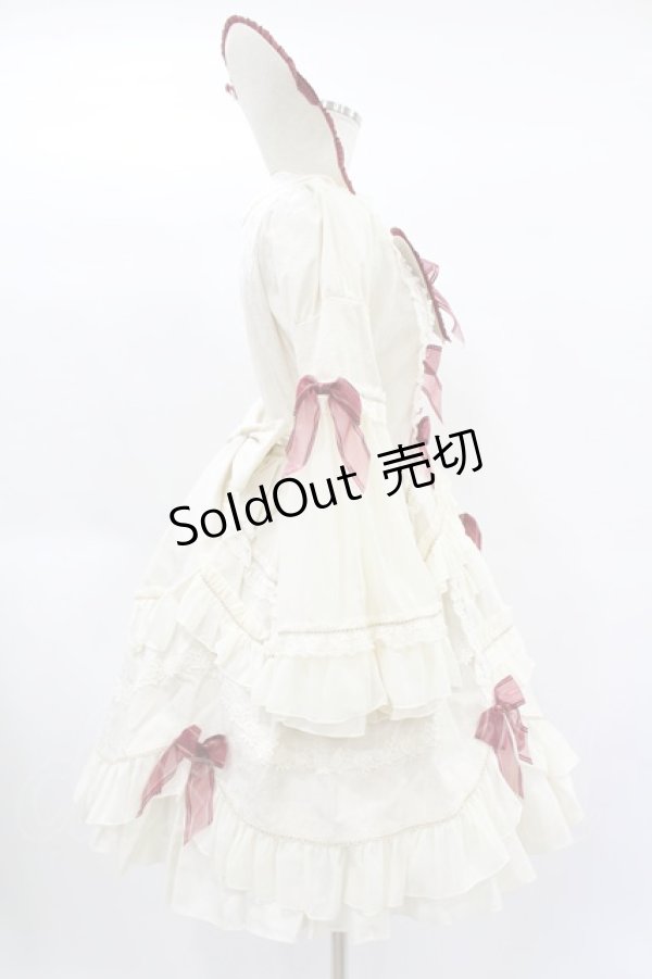 画像3: BABY,THE STARS SHINE BRIGHT / 薔薇咲く夜のHocus-Pocus Queenワンピース Free アイボリー H-25-01-25-1054-BA-OP-NS-ZH (3)