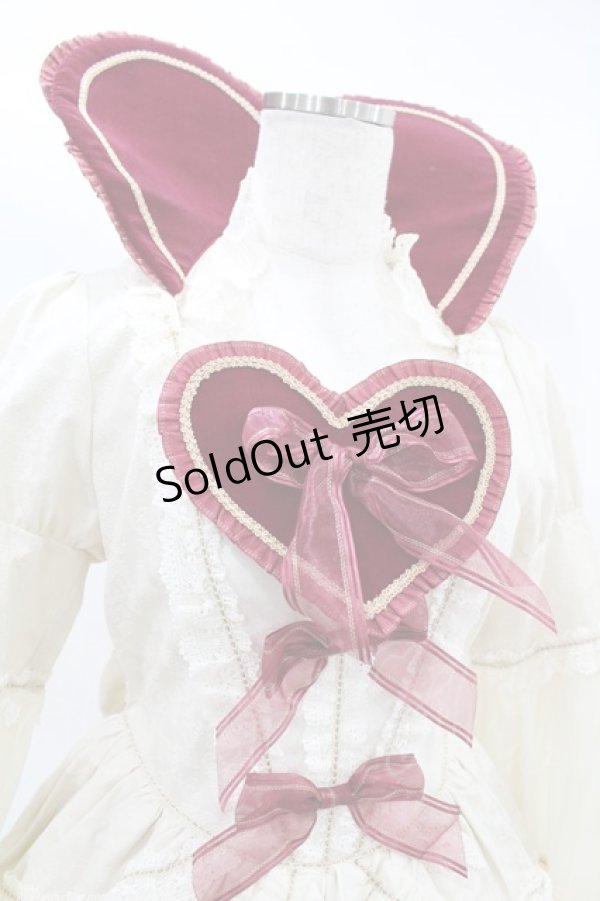 画像4: BABY,THE STARS SHINE BRIGHT / 薔薇咲く夜のHocus-Pocus Queenワンピース Free アイボリー H-25-01-25-1054-BA-OP-NS-ZH (4)