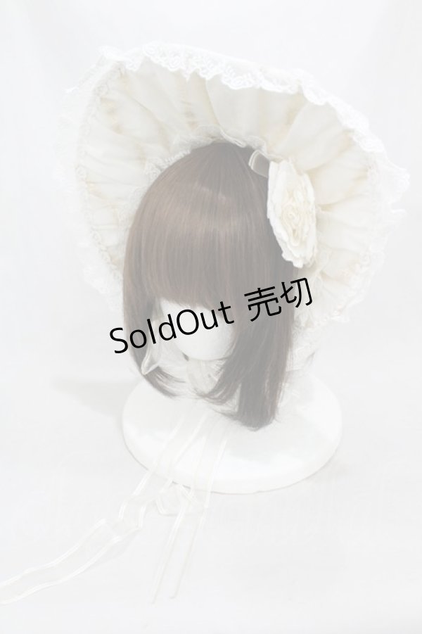 画像1: BABY,THE STARS SHINE BRIGHT / Twinkle Dollボンネット  オフ/ゴールド H-25-01-25-1010-BA-AC-NS-ZH (1)