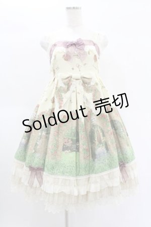画像: BABY,THE STARS SHINE BRIGHT / 秘密の花園 〜The rose has secret scent〜ジャンパースカート Free アイボリー H-25-01-25-1030-BA-OP-NS-ZH