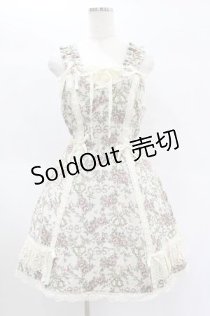 画像: BABY,THE STARS SHINE BRIGHT / 天使とバラのゴブランジャンパースカート Free アイボリー H-25-01-25-1032-BA-OP-NS-ZH
