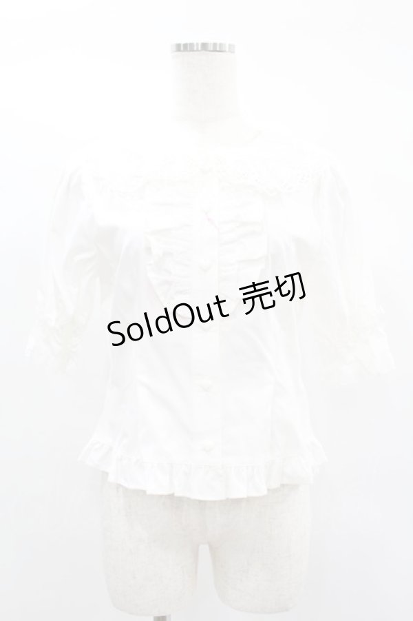 画像1: BABY,THE STARS SHINE BRIGHT / My Sweet Babyブラウス Free オフ H-25-01-26-1037-BA-BL-NS-ZH (1)