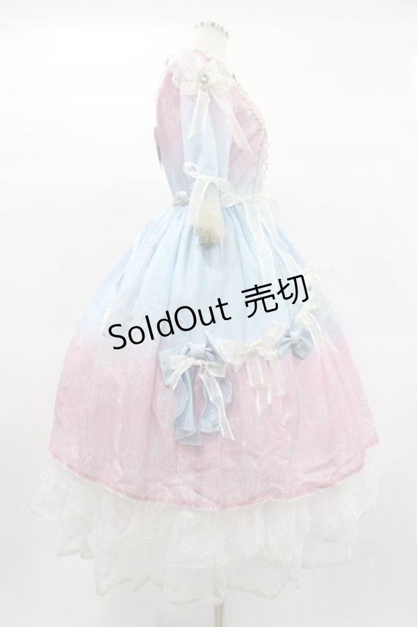 画像3: BABY,THE STARS SHINE BRIGHT / Le Palais d'Or et de Joie〜乙女たちは全ての輝きをまとって〜柄ワンピース Free ピンク H-25-01-26-1045-BA-OP-NS-ZH (3)