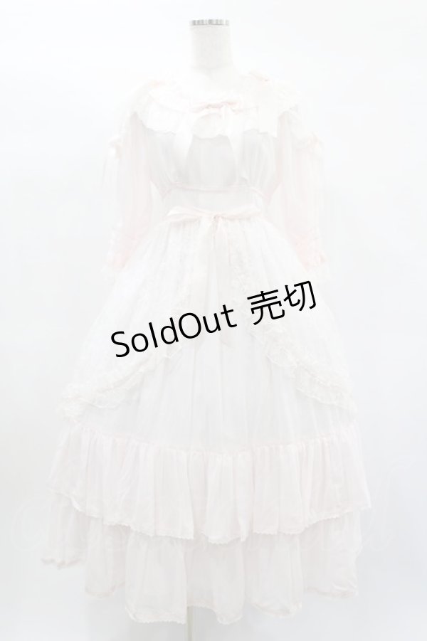 画像1: BABY,THE STARS SHINE BRIGHT / La Floraison Feeriqueロングワンピース Free ピンク H-25-01-26-1046-BA-OP-NS-ZH (1)