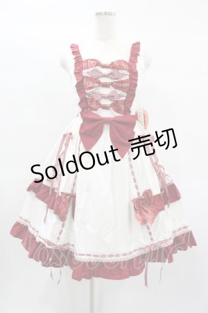 画像: BABY,THE STARS SHINE BRIGHT / My Sweet Babyジャンパースカート Free オフ/エンジ H-25-01-26-1050-BA-OP-NS-ZH