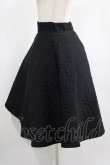 画像2: Candy Stripper / HEART QUILT SKIRT 1 黒 H-25-01-26-006-PU-SK-KB-ZT161 (2)