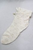 画像1: Angelic Pretty / プティガーデンクルー丈ソックス  アイボリー H-25-01-27-085-AP-ZA-NS-ZH (1)