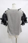 画像3: axes femme / 肩スピンドルトップス M グレー H-25-01-28-054-AX-TO-NS-ZH (3)