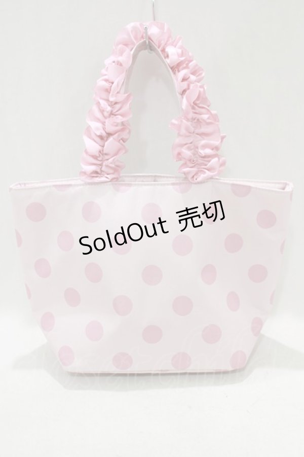 画像2: Maison de FLEUR / Disney Collection『TOY STORY』ボー・ピープ/フリルハンドルトートバッグ  ピンク H-25-01-28-057-LO-BG-NS-ZH (2)