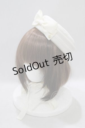 画像: Amavel / Romantique Dollカクテルハット  オフ H-25-01-28-075-CA-AC-NS-ZH