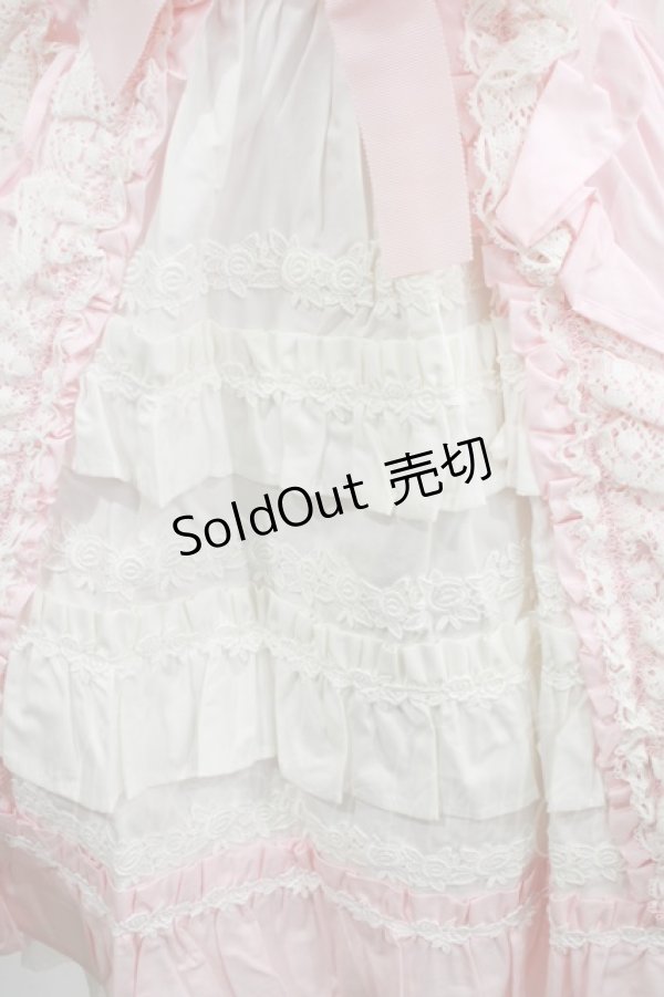 画像5: BABY,THE STARS SHINE BRIGHT / ローブ・ア・ラ・フランセーズ+ヘッドドレスセット M ピンク H-25-01-28-010-BA-OP-NS-ZH (5)