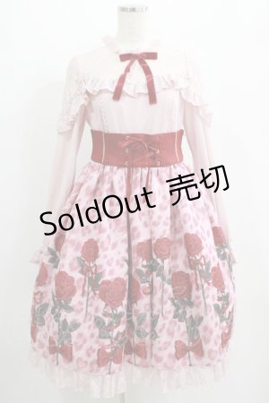 画像: Angelic Pretty / Rebecca Leopardワンピース Free ピンク H-25-01-28-011-AP-OP-NS-ZH