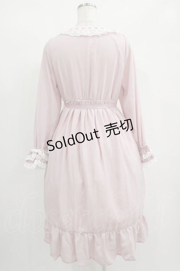 画像3: Tulle / 青木美沙子×tulleコラボルームウェアワンピース Free ピンク H-25-01-29-014-PU-OP-NS-ZH (3)
