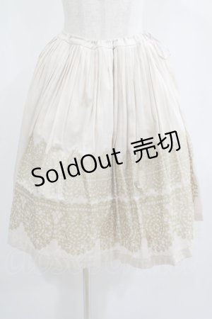 画像: Jane Marple Dans Le Salon / チャイニーレーススカート M アイボリー H-25-01-30-007-JM-SK-KB-ZH