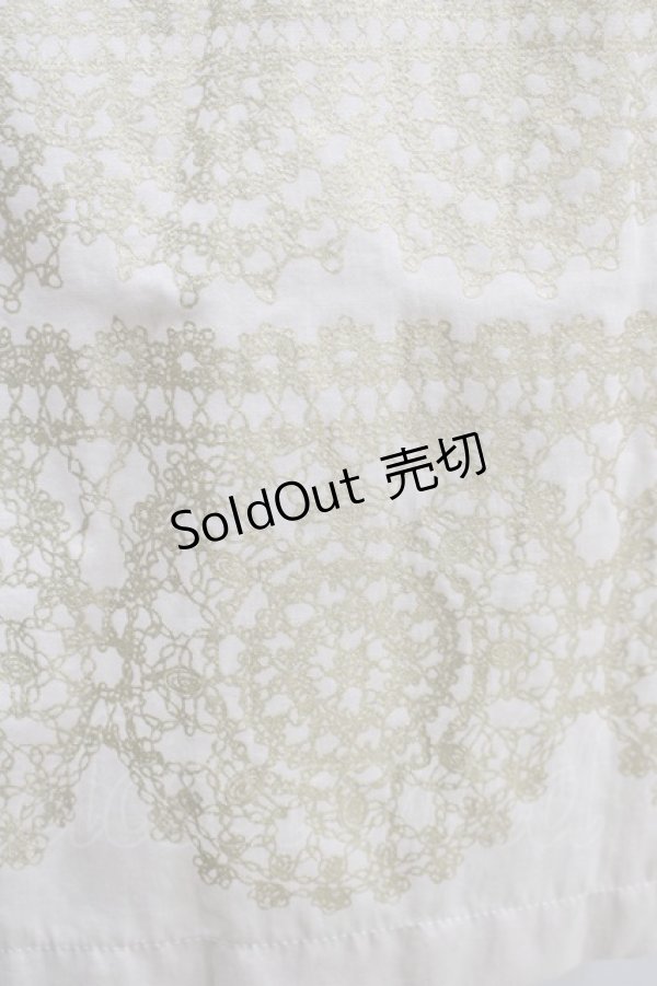 画像4: Jane Marple Dans Le Salon / チャイニーレーススカート M アイボリー H-25-01-30-007-JM-SK-KB-ZH (4)