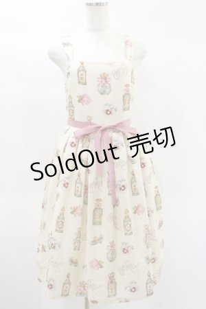 画像: Emily Temple cute / Revivalノースリーブワンピース  Queen Marie柄アイボリー H-25-02-02-043-ET-OP-KB-ZH
