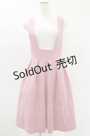 画像: MILK / dressジャンパースカート  ピンク H-25-02-02-048-ML-OP-KB-ZH
