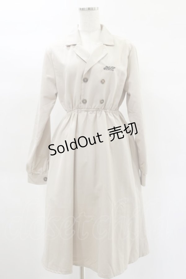 画像1: NieR Clothing / トレンチワンピース F ベージュ H-25-02-02-049-PU-OP-KB-ZH (1)