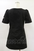 画像2: NieR Clothing / ミニタイトワンピース F 黒 H-25-02-02-050-PU-OP-KB-ZH (2)