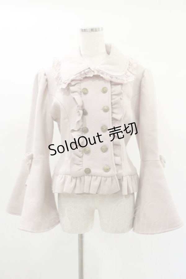 画像1: ATELIER PIERROT / Alettaショートコート 1 ピンク H-25-02-02-055-EL-CO-KB-ZH (1)