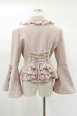 画像2: ATELIER PIERROT / Alettaショートコート 1 ピンク H-25-02-02-055-EL-CO-KB-ZT-C042 (2)