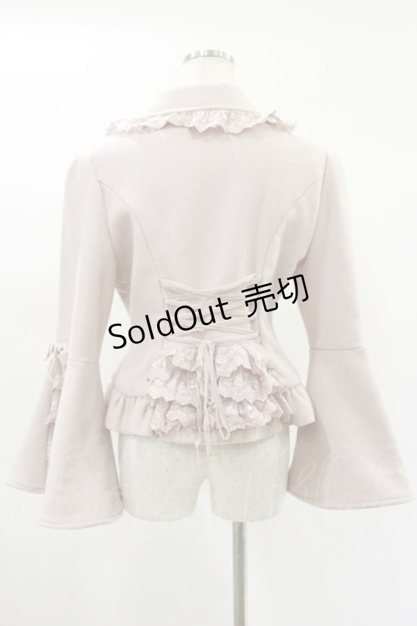 画像2: ATELIER PIERROT / Alettaショートコート 1 ピンク H-25-02-02-055-EL-CO-KB-ZH (2)