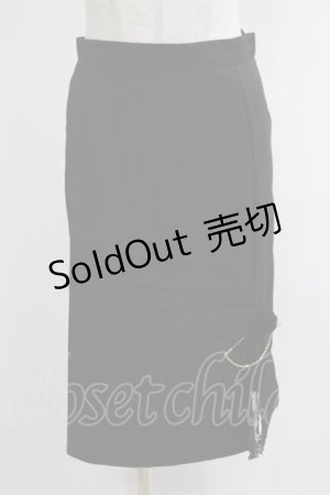 画像: MARBLE / ローズスカート Free ブラック H-25-02-03-041-GO-SK-NS-ZH