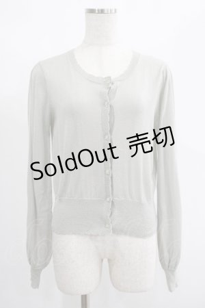 画像: F&A / UVカットUネックニットカーディガン Free ミント H-25-02-03-1037-LO-TO-NS-ZH