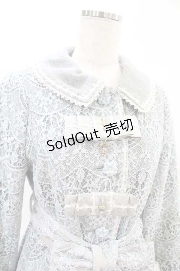 画像4: BABY,THE STARS SHINE BRIGHT / Lady Beatriceロングコート Free グレー/グレーサックス H-25-02-04-1021-BA-CO-NS-ZH (4)
