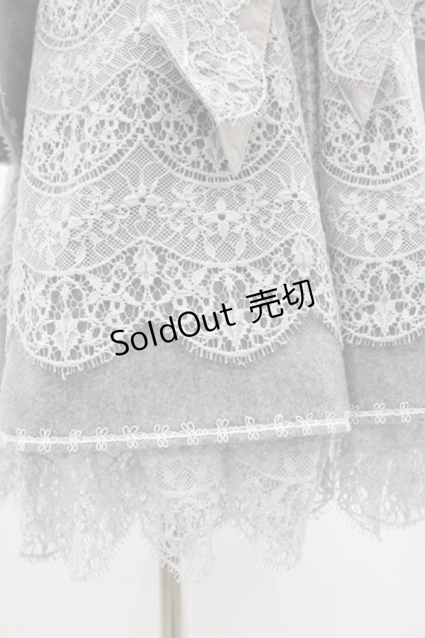 画像5: BABY,THE STARS SHINE BRIGHT / Lady Beatriceロングコート Free グレー/グレーサックス H-25-02-04-1021-BA-CO-NS-ZH (5)