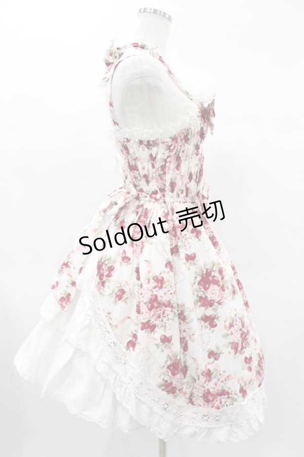 画像3: BABY,THE STARS SHINE BRIGHT / シュガーブーケ柄シャーリングプリンセスジャンパースカート Free オフ H-25-02-04-1029-BA-OP-NS-ZH (3)