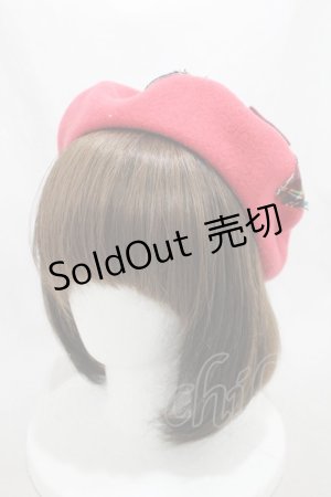 画像: Shirley Temple / 音符ベレー帽 54cm アカ H-25-02-05-1007-ET-AC-KB-ZH