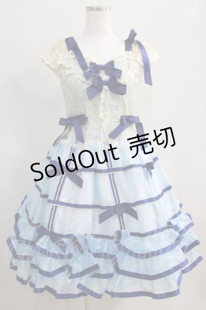 画像: BABY,THE STARS SHINE BRIGHT / La Petite Voliere〜ちいさな鳥かごの妖精〜ジャンパースカート Free サックス H-25-02-06-009-BA-OP-NS-ZH