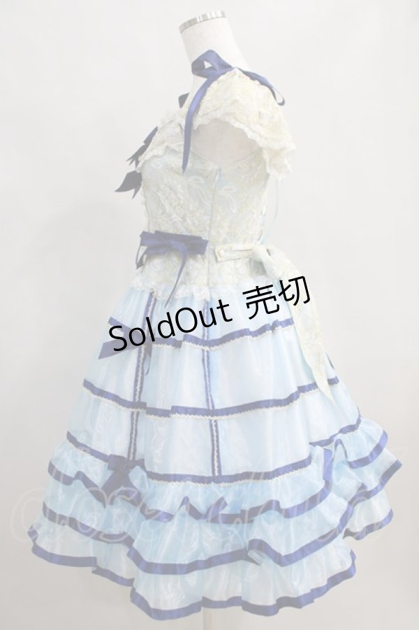 画像2: BABY,THE STARS SHINE BRIGHT / La Petite Voliere〜ちいさな鳥かごの妖精〜ジャンパースカート Free サックス H-25-02-06-009-BA-OP-NS-ZH (2)