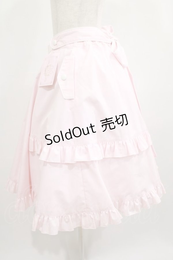 画像2: metamorphose / 【プラスサイズ】Little Nurse フリルスカート プラスサイズ ピンク H-25-02-06-023-ME-SK-NS-ZH (2)