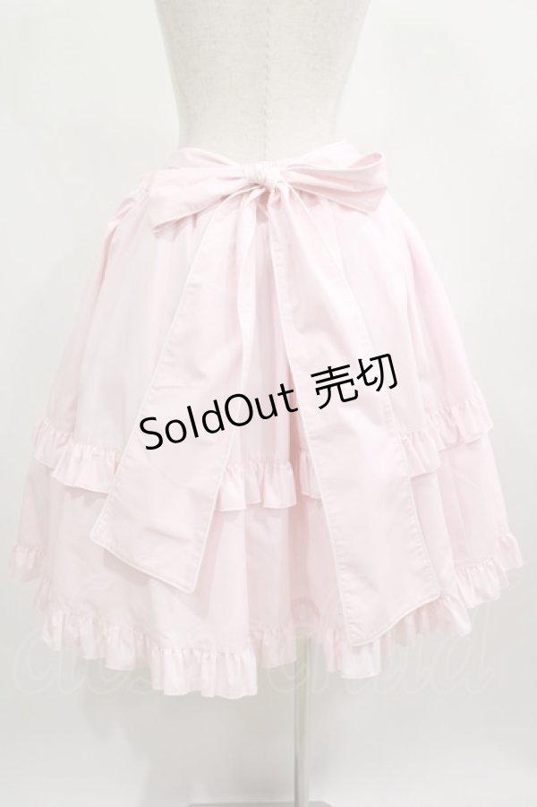 画像3: metamorphose / 【プラスサイズ】Little Nurse フリルスカート プラスサイズ ピンク H-25-02-06-023-ME-SK-NS-ZH (3)