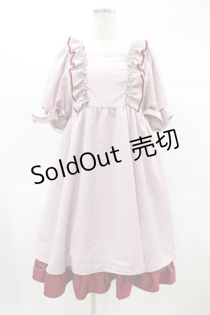 画像: Maria pipi / SUMMER WATER DRESS free ピンク H-25-02-08-1044-EL-OP-NS-ZH