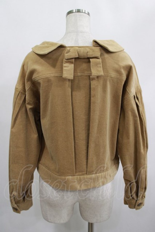 画像3: Fi.n.t / バックリボンオフショルGジャン Free BEIGE H-25-02-09-033-CA-JA-NS-ZH (3)