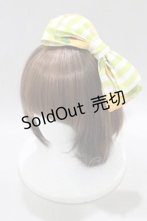 画像: LIEF / オレンジブロッサムカチューシャ  キャンディグリーン H-25-02-09-070-LO-AC-NS-ZH