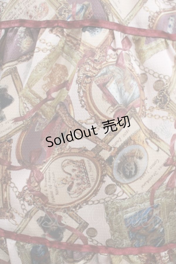 画像4: ALICE and the PIRATES / Memory frame of royal crown柄ワンピース Free ピンク H-25-02-09-022-PA-OP-NS-ZH (4)