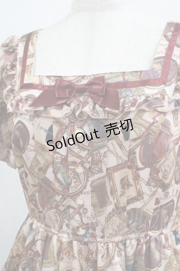 画像5: ALICE and the PIRATES / Memory frame of royal crown柄ワンピース Free ピンク H-25-02-09-022-PA-OP-NS-ZH (5)