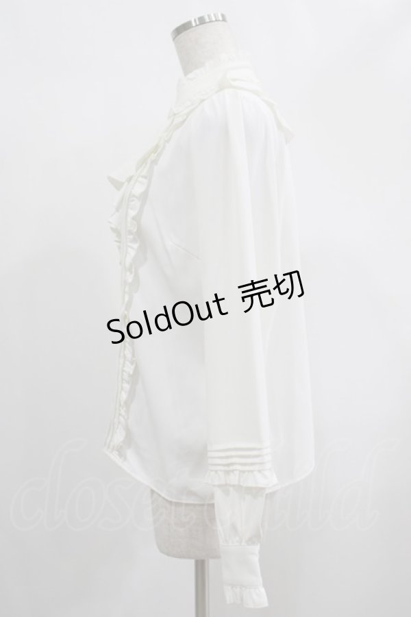 画像2: Amavel / Vintage Doll フリルブラウス Free オフ H-25-02-10-042-CA-BL-NS-ZH (2)