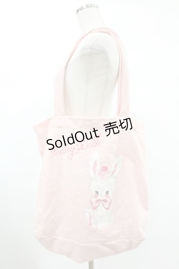 画像1: Swankiss / MAKIコラボトートバッグ  ピンク H-25-02-10-1007-CA-BG-NS-ZH (1)